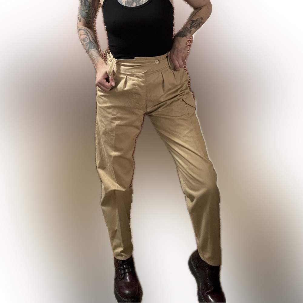 Vintage high waisted ghurkha pants